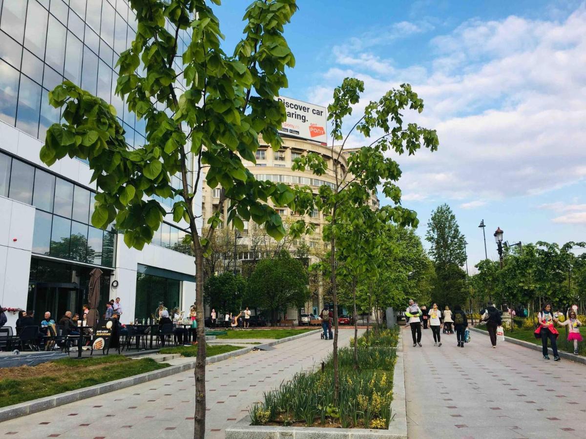 Center Unirii Square Private With View - Shared Amenities Bucareste