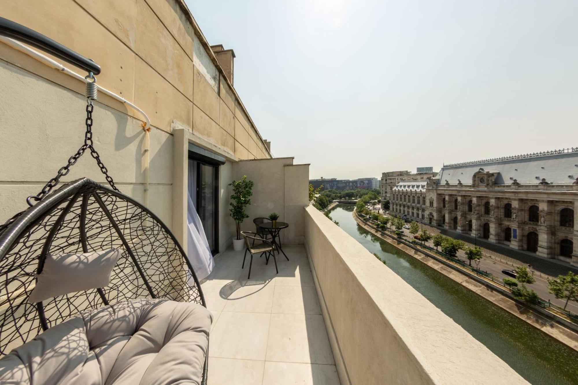 Apartment Elegant 1br - Old Town Sapphire - River View Bucharest