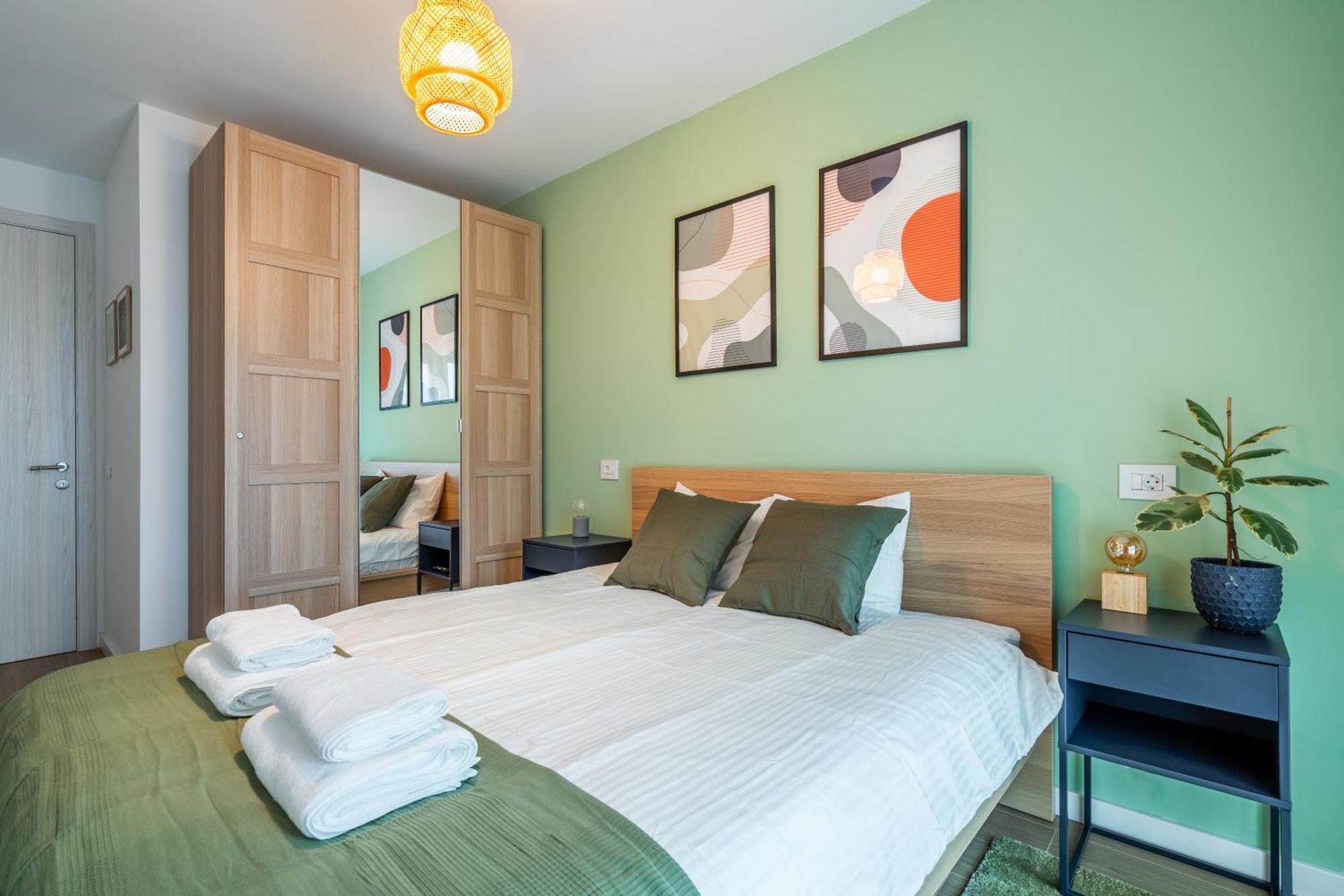 Apartment The Evergreen 1br - Romexpo, Piata Presei