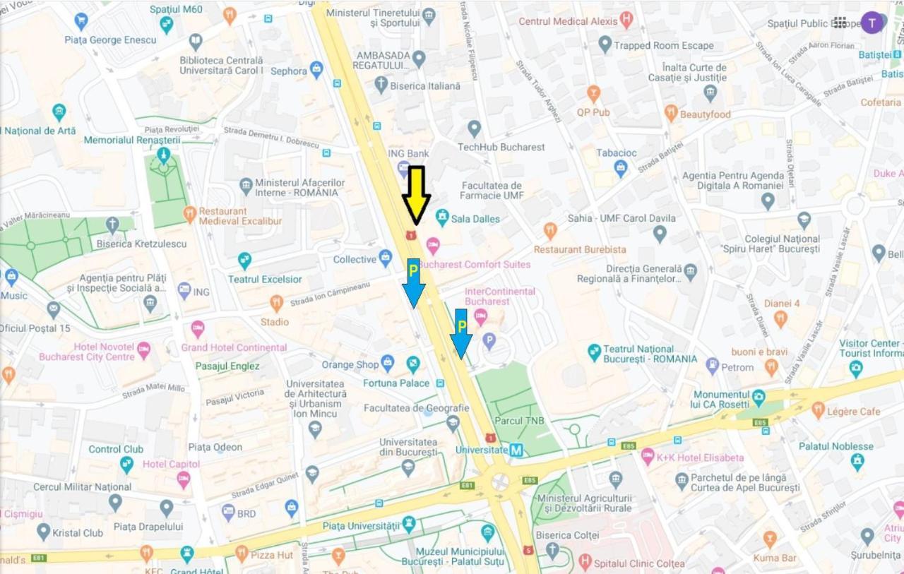 Apartamento Domum Universitate Dalles - Intercontinental Bucareste