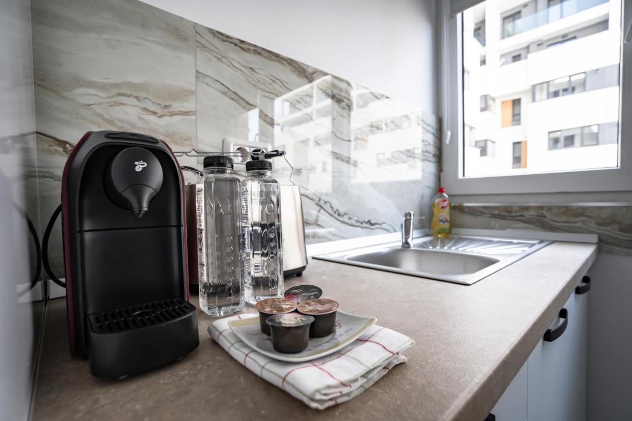 Studio De Lux Nou Aproape De Centrul Orasului Apartament Bucureşti