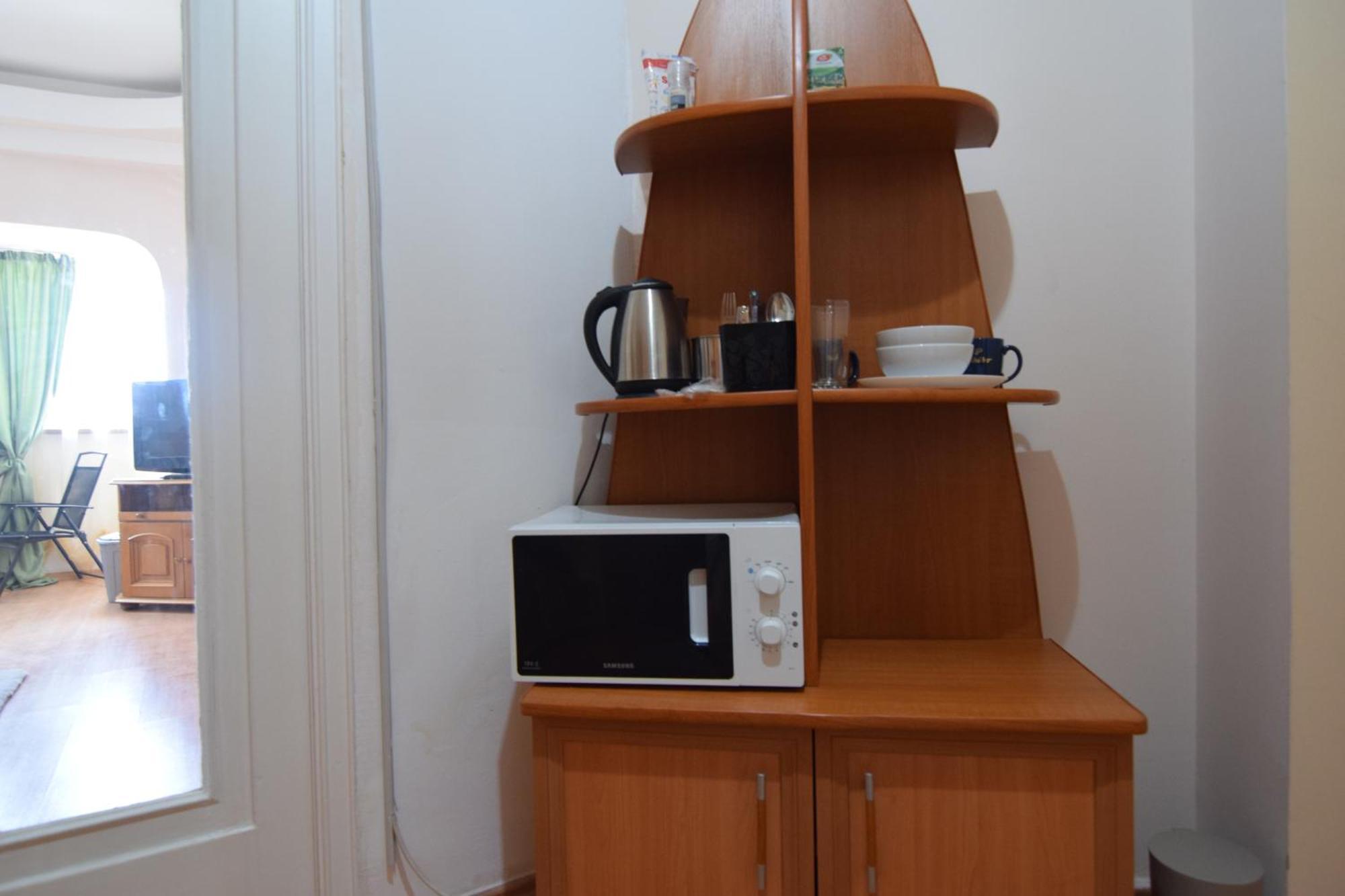 In The Center Of Apartment *