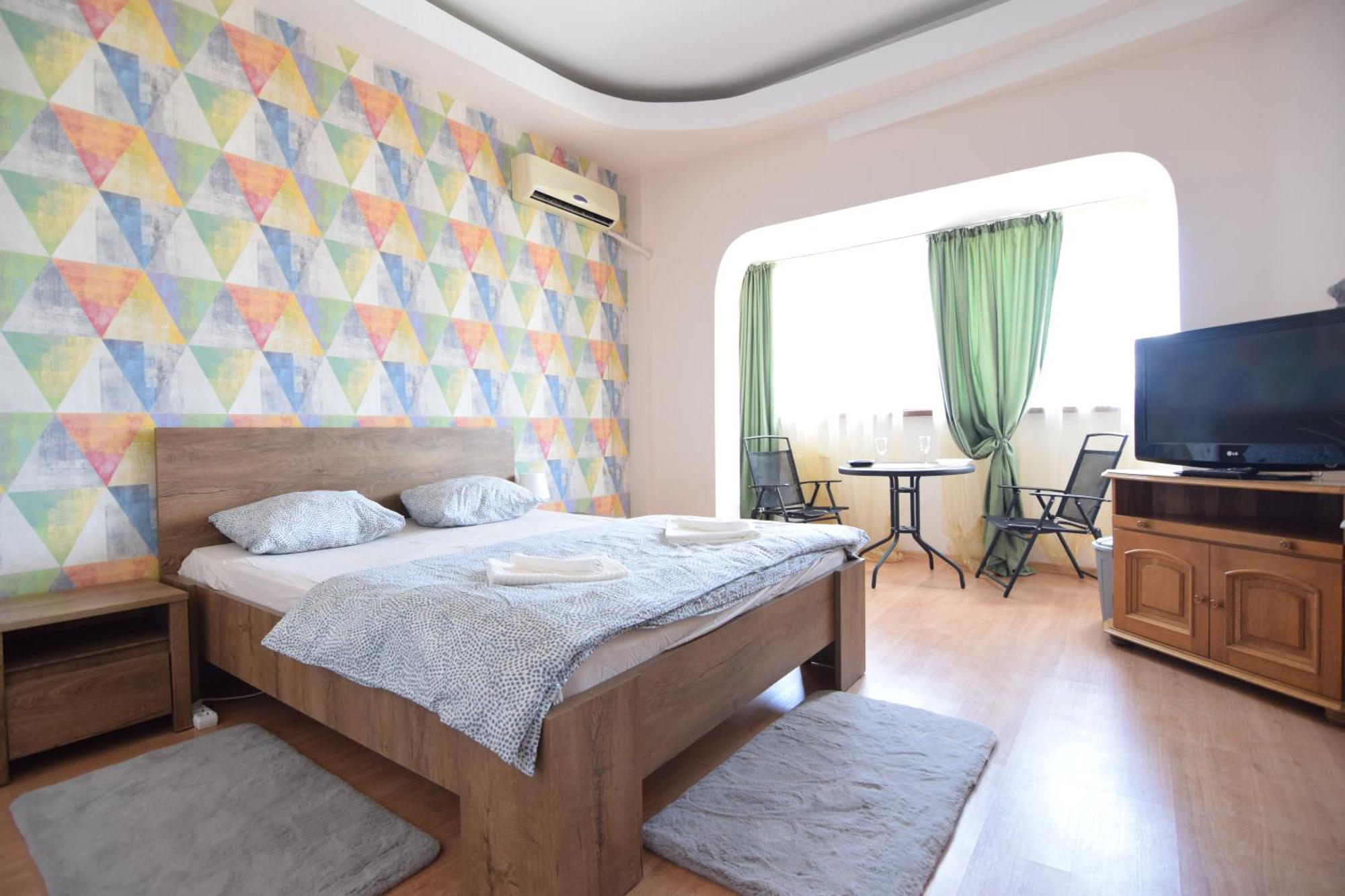 In The Center Of Apartment *