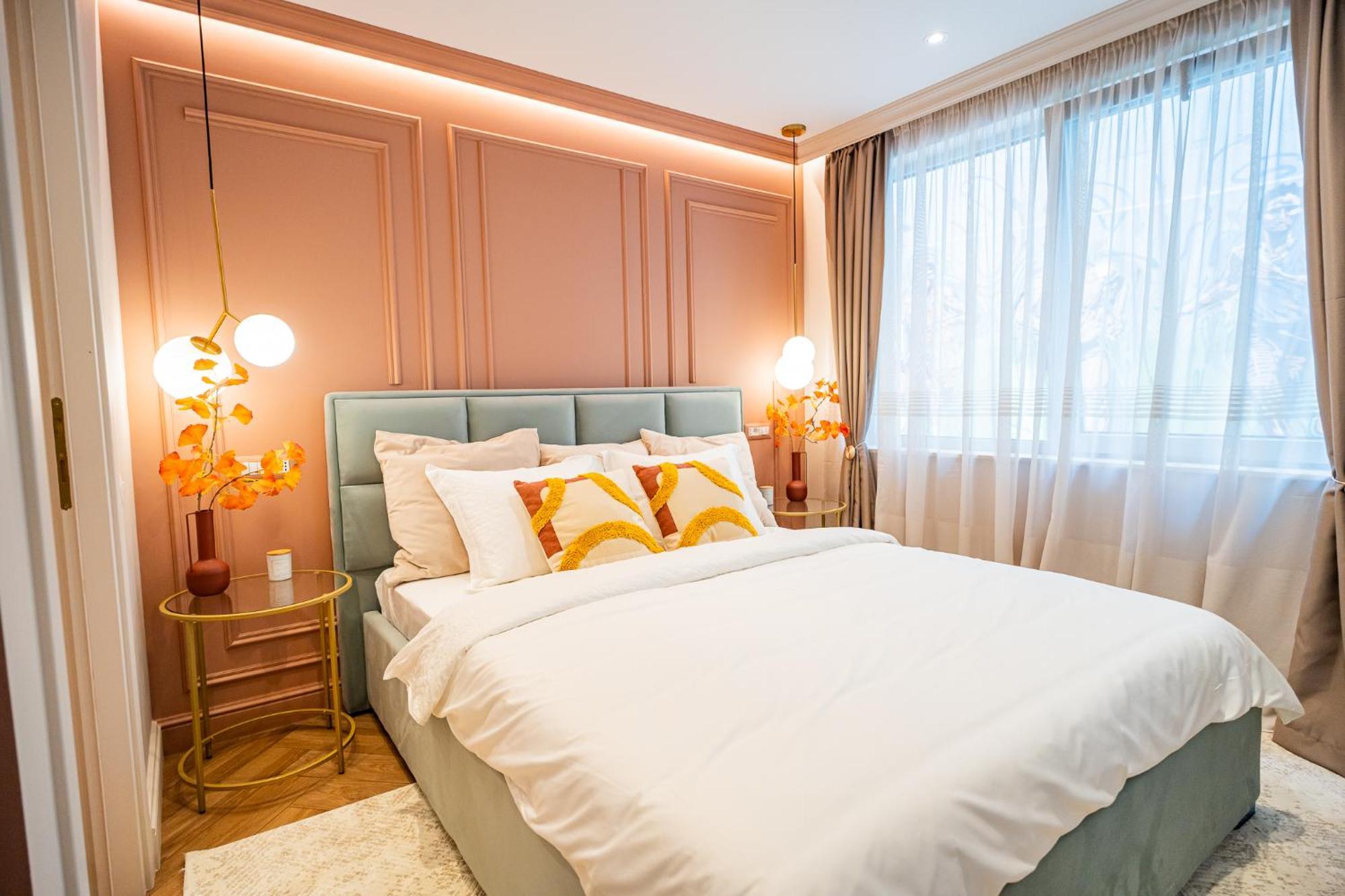 Victoriei Emerald & Pink Gems - Designer Apartamento Bucareste
