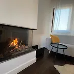 Italian Street Apartment With Terrace And Fireplace