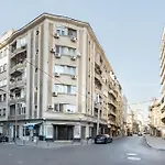 Cismigiu Serenity: 1Br Flat With Scenic Balcony