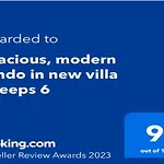 Spacious, Modern Condo In New Villa - Sleeps 6