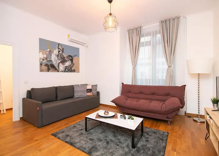 Enjoy Beauty Of Bucharest From Lovely Apartment