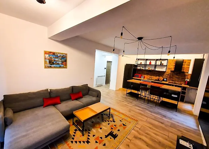 Urban Retreat: Industrial Chic 1Br Ap - Heart Of Bucharest