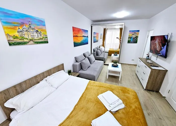 Modern & Comfortable Studio Cismigiu Park - Pop4