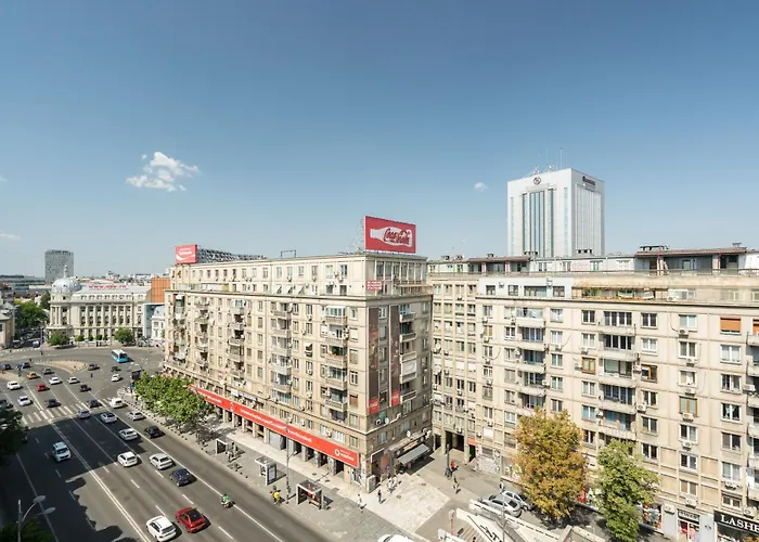 Contemporary Comfort High Above Bucharest - Central And Stylish