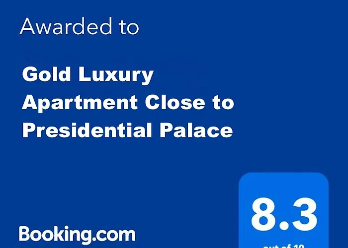 Gold Luxury Apartment Close To Presidential Palace
