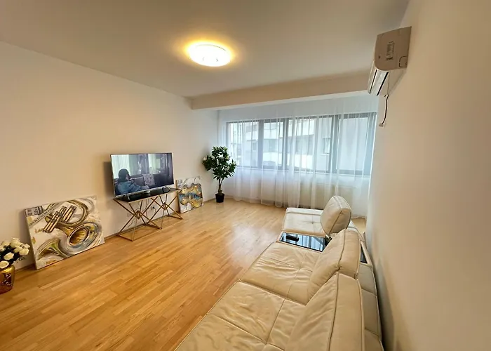Centru Unirii Luxury Vip Palmier Apartament 2 Camere Cu Terasa Exterioara Amenajata ! Parcare Subterana Privata Climatizata Si Supravegheata Video Dar Doar Cu Rezervare In Limita Locurilor Disponibile !Proprietate In Regim Hoteliep - Nu Are Bucatarie