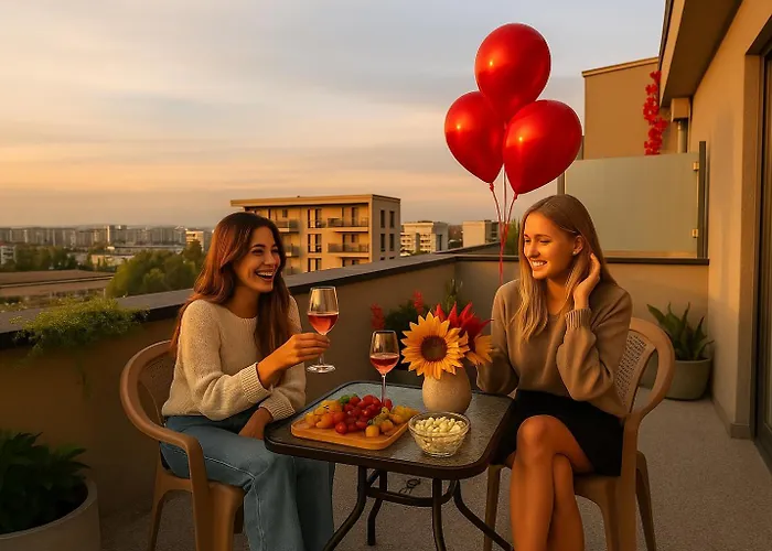 Elegant Premium Apartment With Panoramic Views - 10