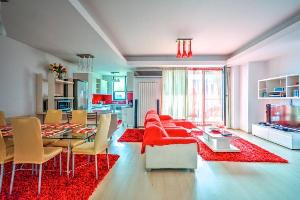 - North Area View Residences - 3 Bedrooms - Herastrau - Baneasa Apartamento Bucareste