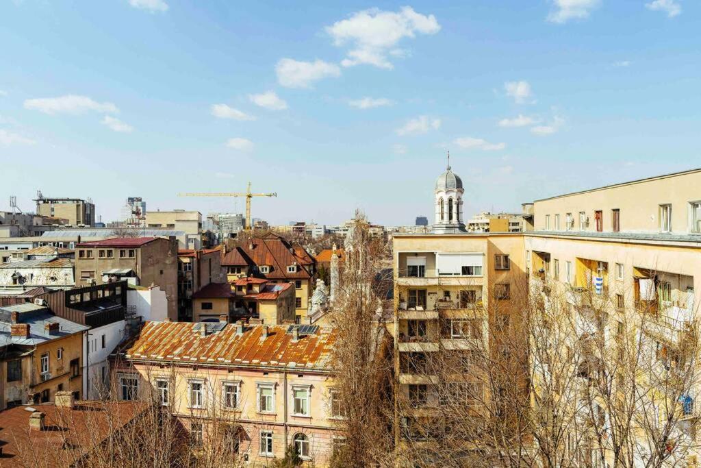 Amazing Views Rooftop Flat - Amzei Square Apartment Bucharest