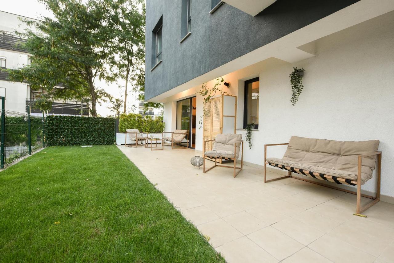 Vacation Feel - 2br With Terrace & Private Parking In Baneasa Apartamento