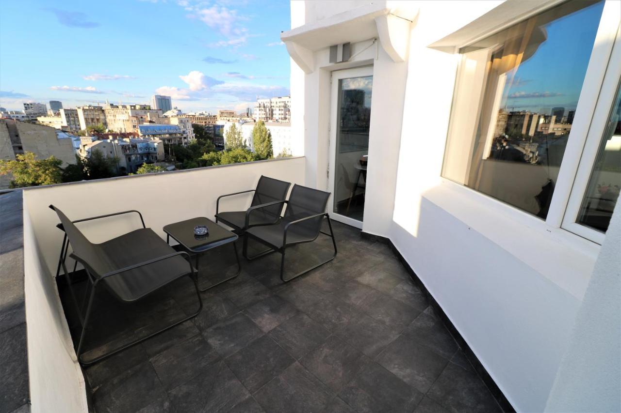 Athenee Palace - Panoramic View Terrace & Balcony - Free Minibar Apartament