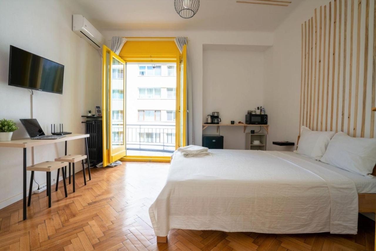 Apartament Bright Studio With Cismigiu Park View Bucureşti