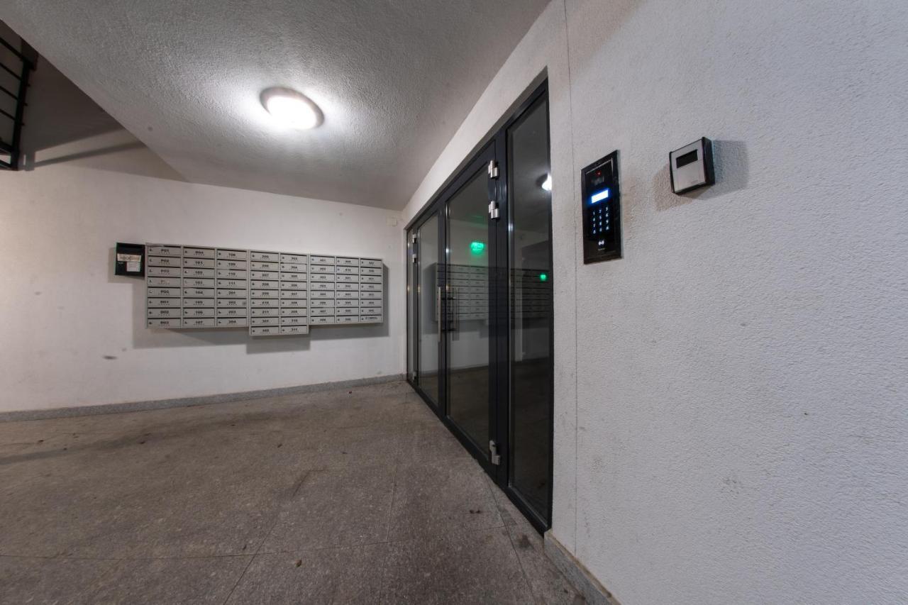 Apartment Terrace With Parking Garage