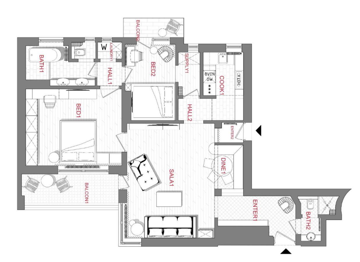 Holt Luxury Piata Romana 2br Urban Sanctuary Apartment Bucharest