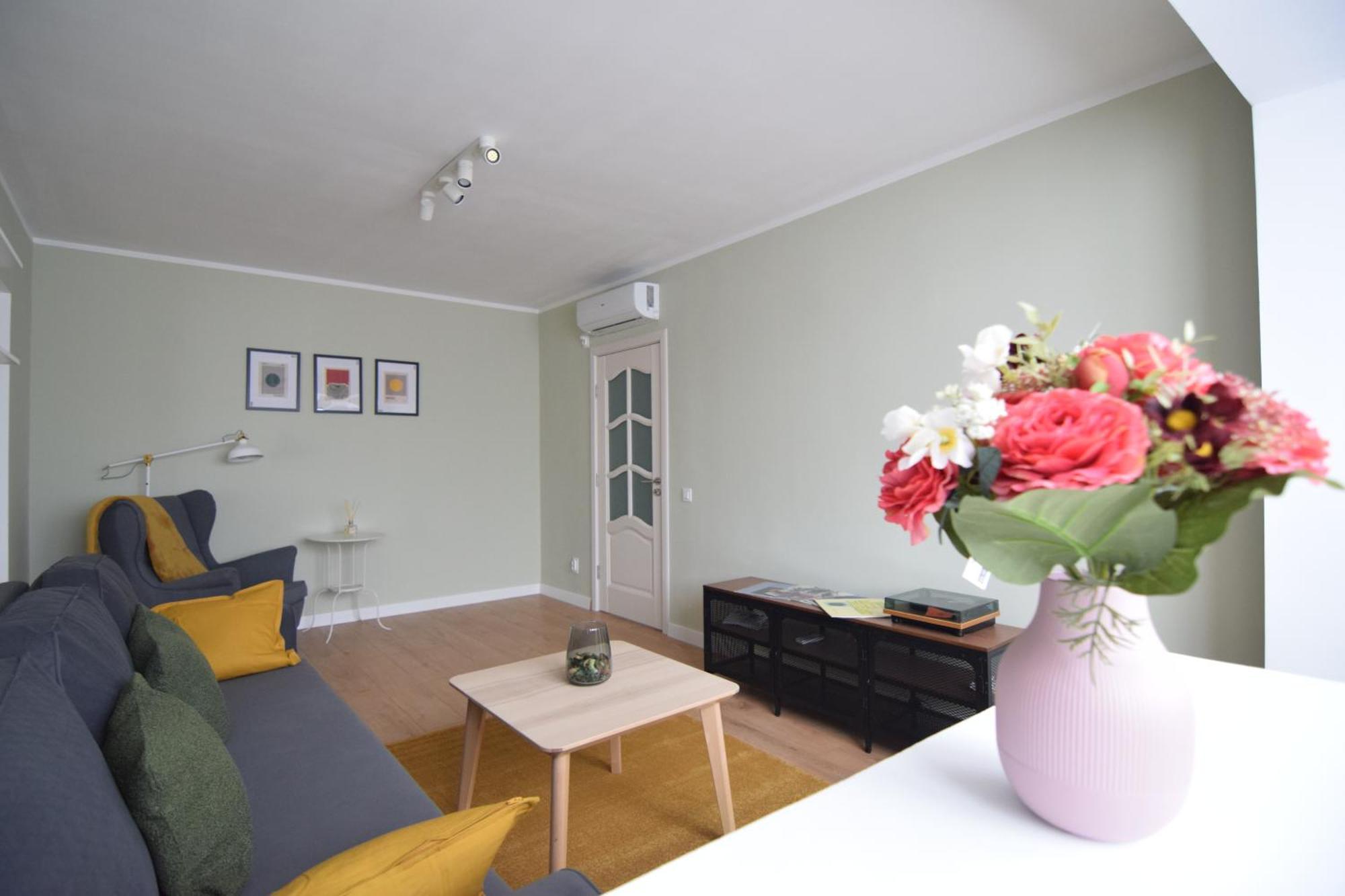 Apartment Stylish With Video Projector *
