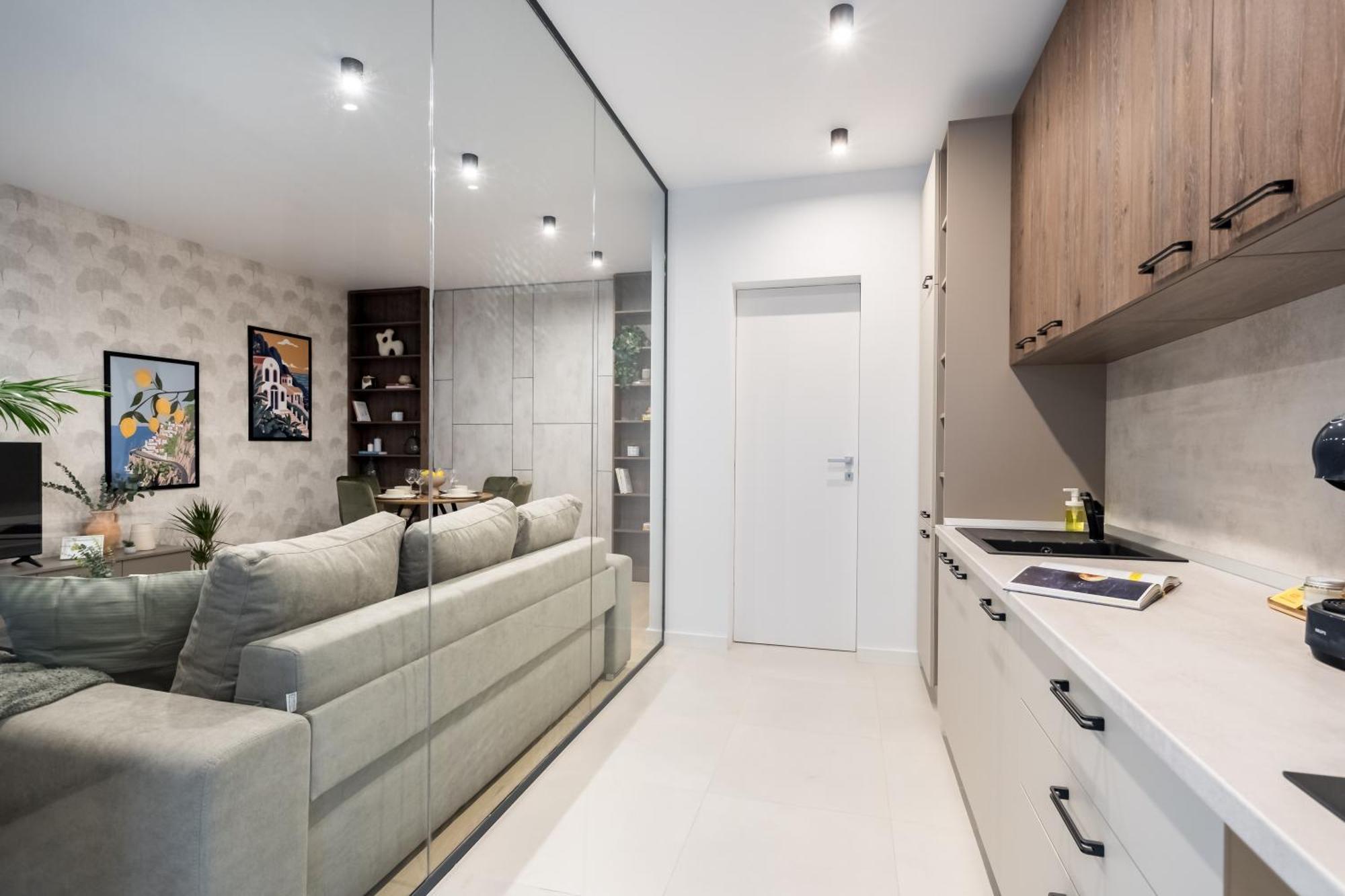 Mediteranian 1br In Nusco Apartamento