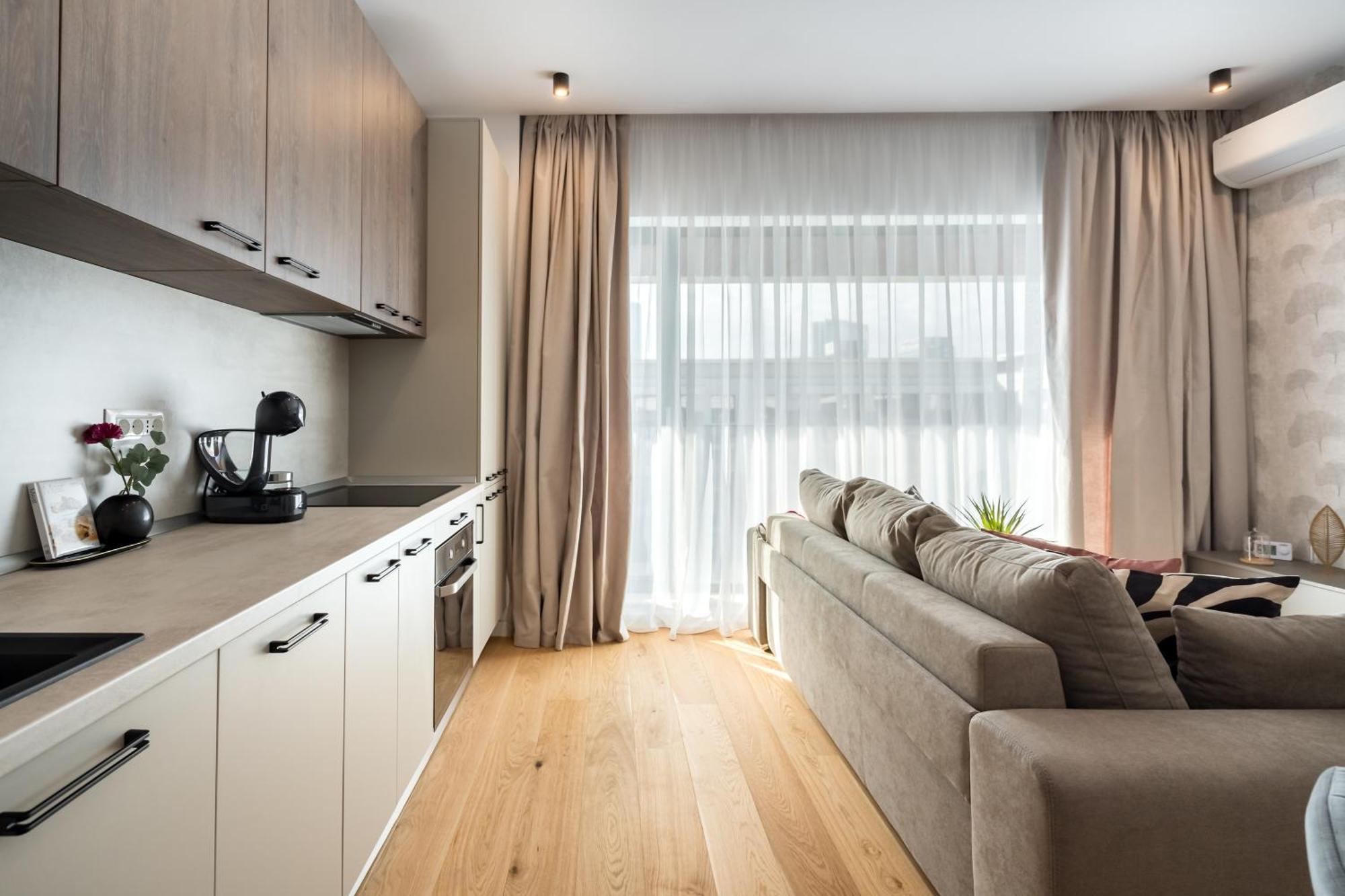 Apartamento Cozy Business Area 1br Near Aviatiei Bucareste