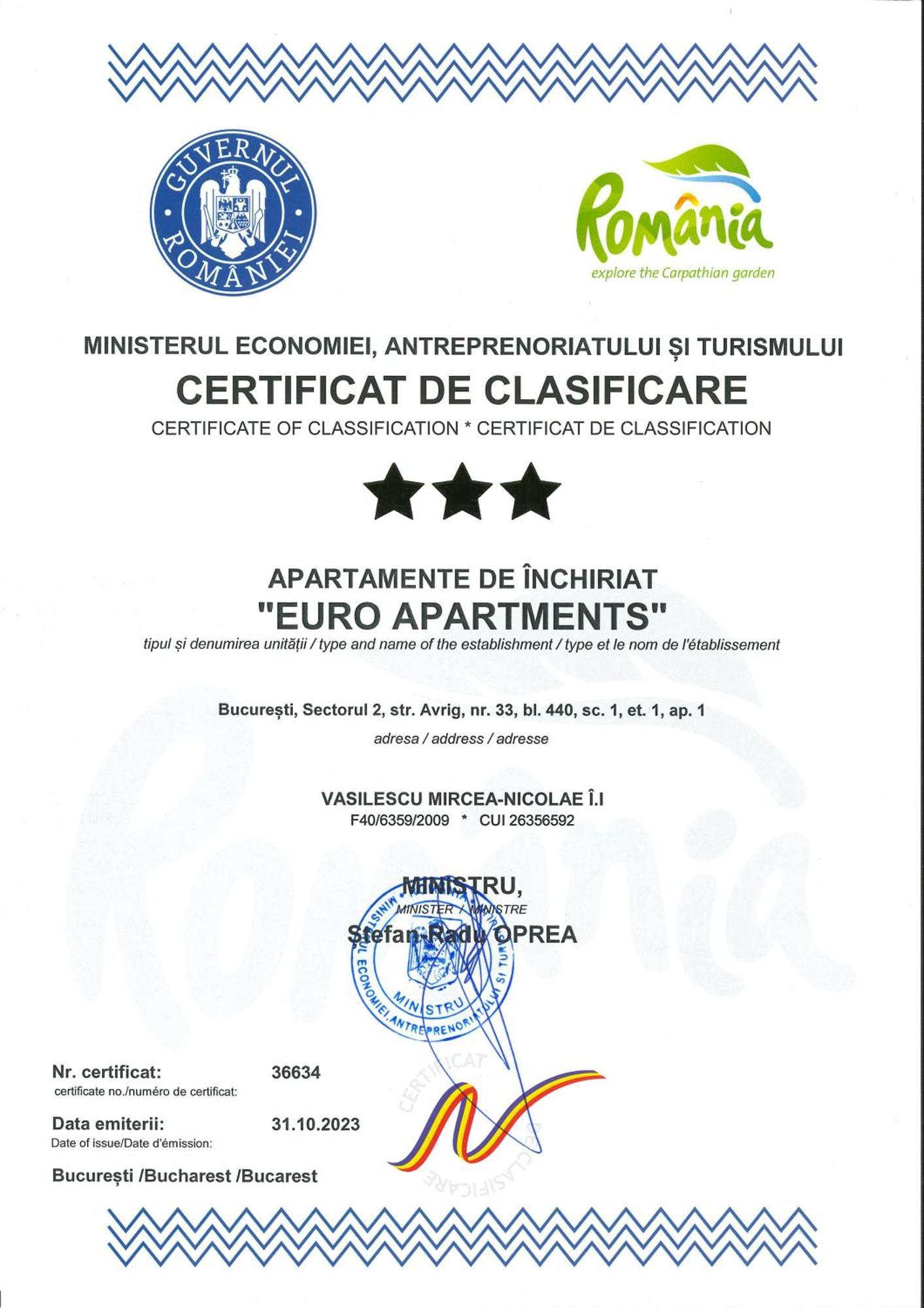 Apartamento Euro Bucareste