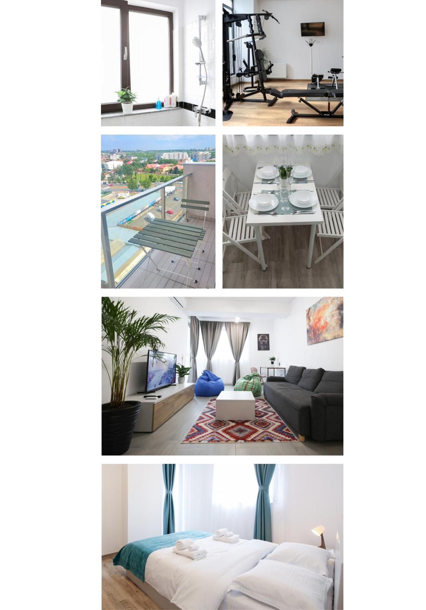 Vitan Oasis - Free Secured Private Parking - Self Check-in - Apartament