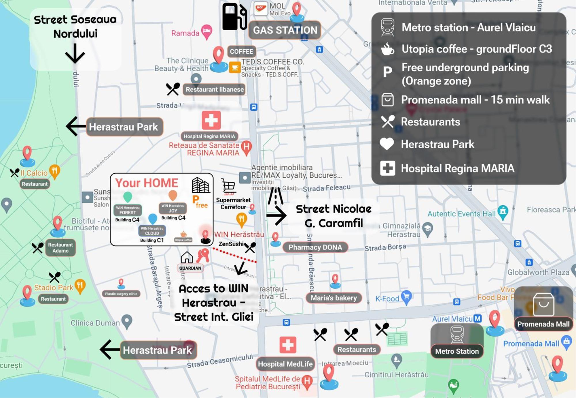 Win Herastrau Cloud Apartment