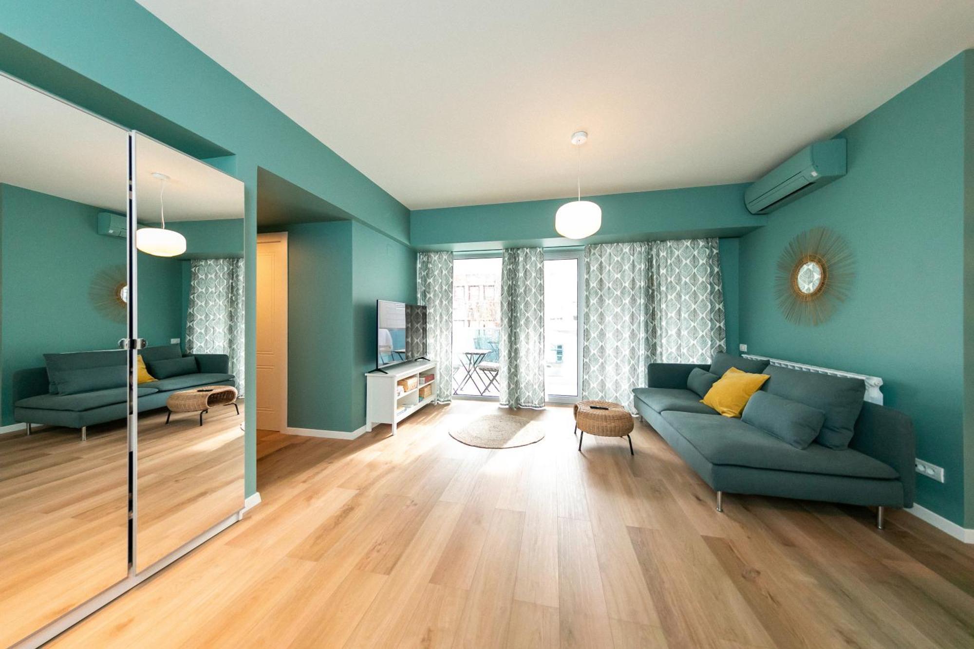Blue Shadow - Moxa - New Building Apartment Bucharest