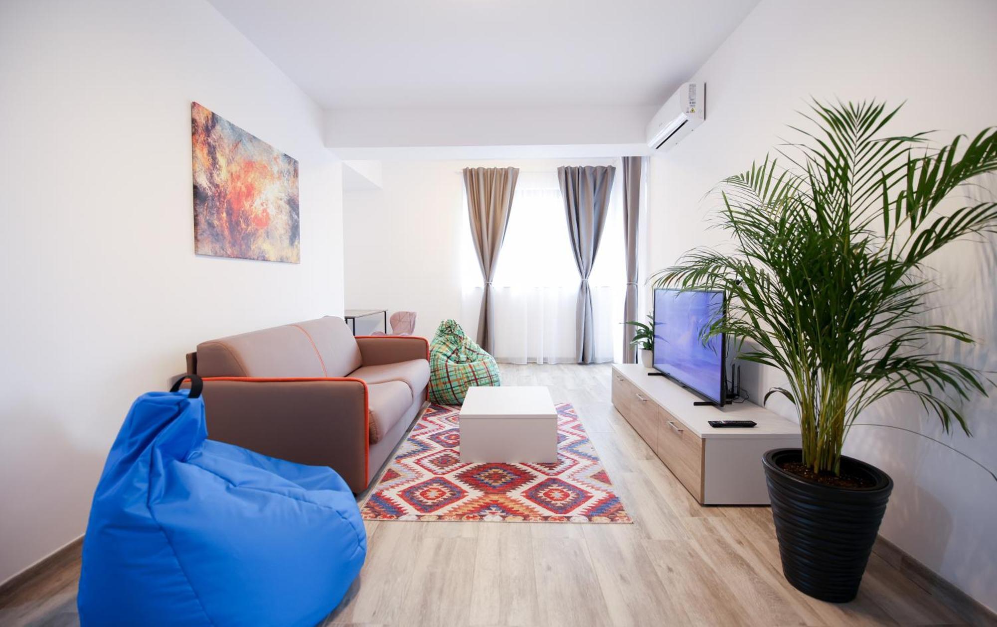 Apartament Vitan Oasis ---free Secured Private Parking---self Check-in-- *