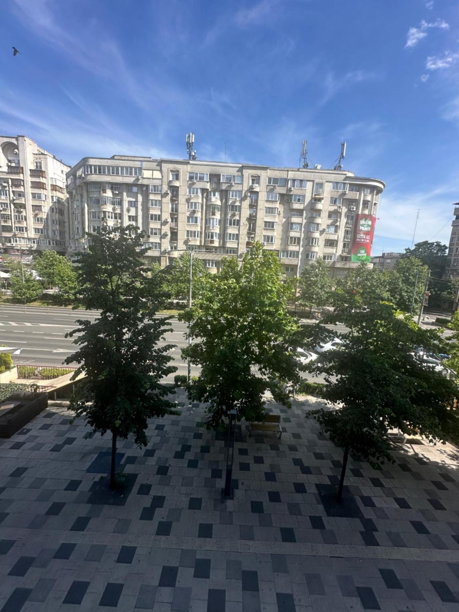 Decebal Overlooking The Boulevard *
