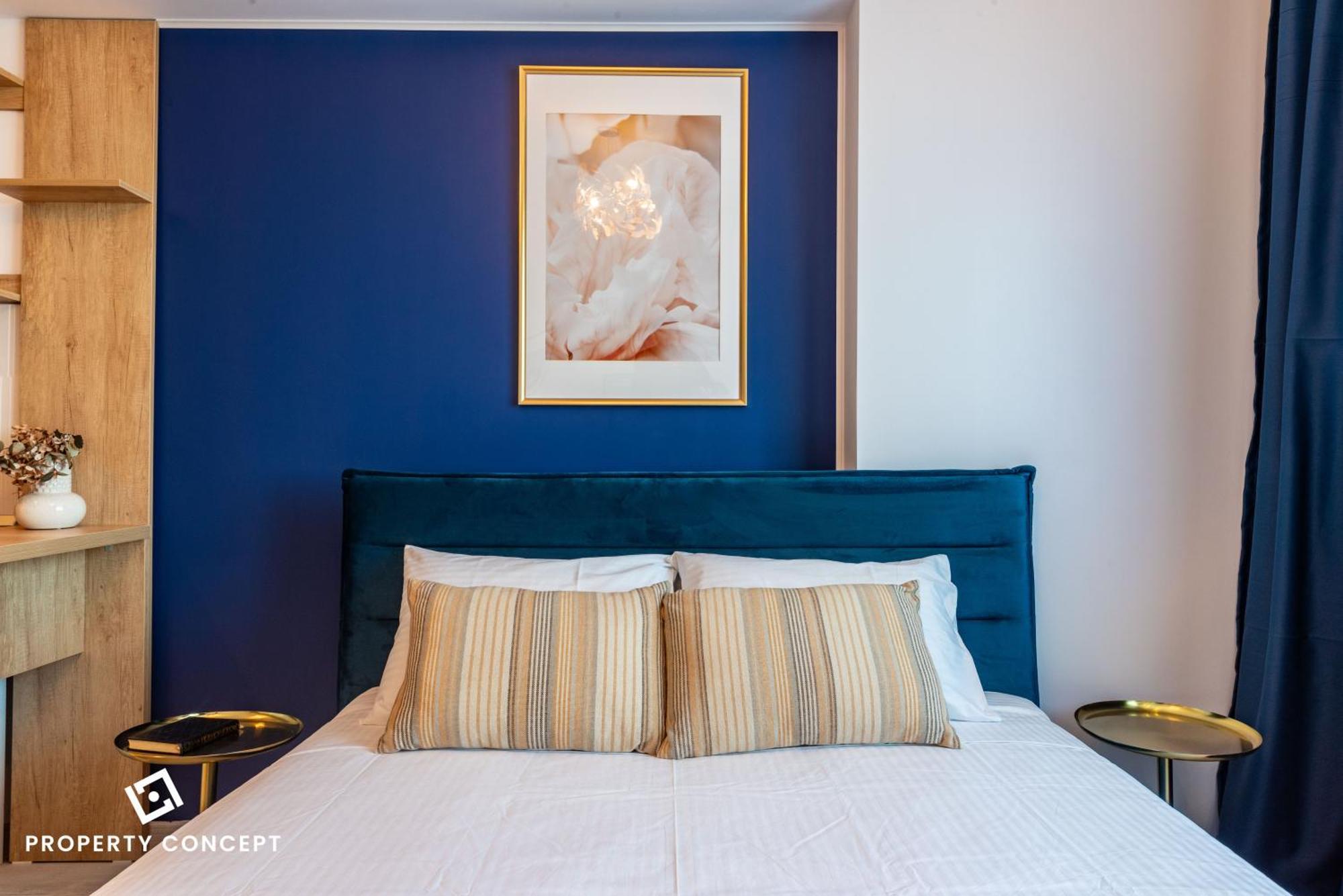 Apartment Blue Rin Free Parking Bucharest