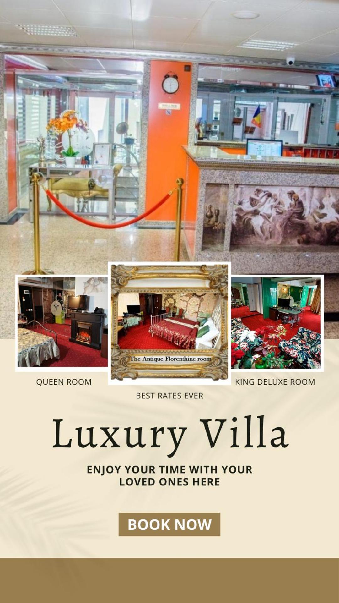 Grand Pier Boutique 4 Stars Villa, Art Museum Deluxe Rooms,best Break From 59 Eur Per Night With Free Italian Breakfast For Minim 4 Nights Pousada Bucareste