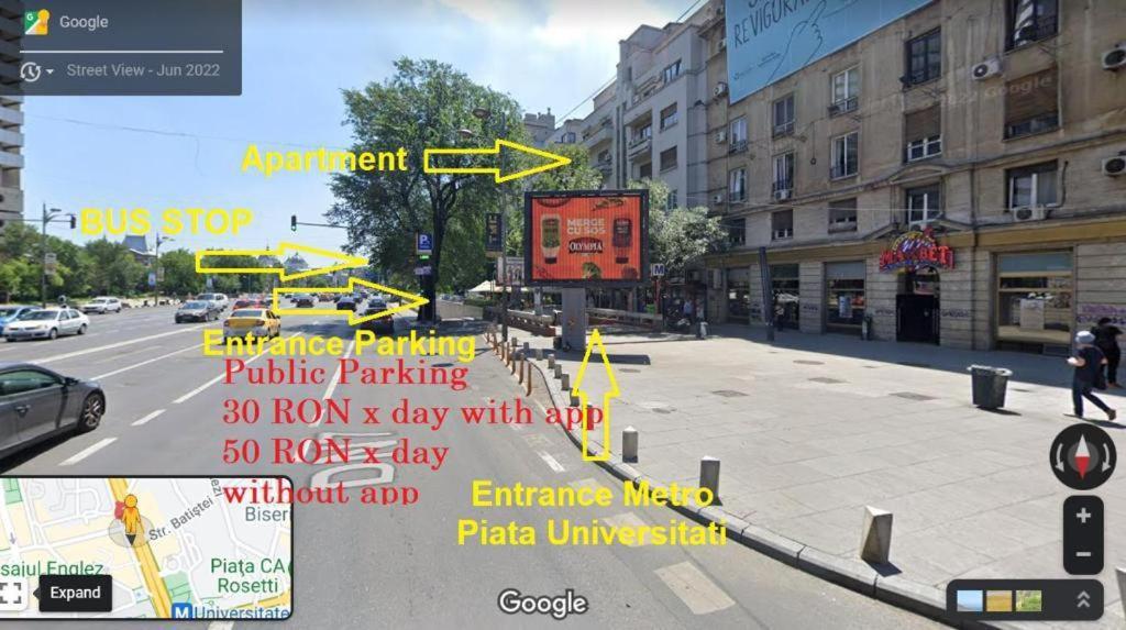 Apartamento Anastasia Balcescu 1 Beautiful View Self Check In Code From 2 Pm Only Microwave *