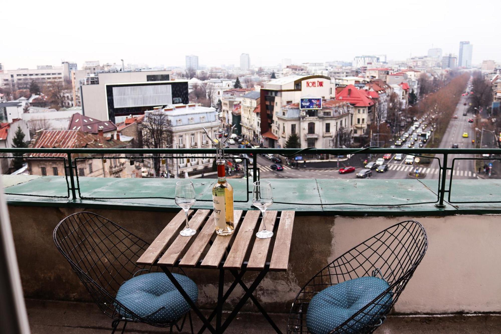 Scandinavian Style With Panoramic View Apartamento Bucareste