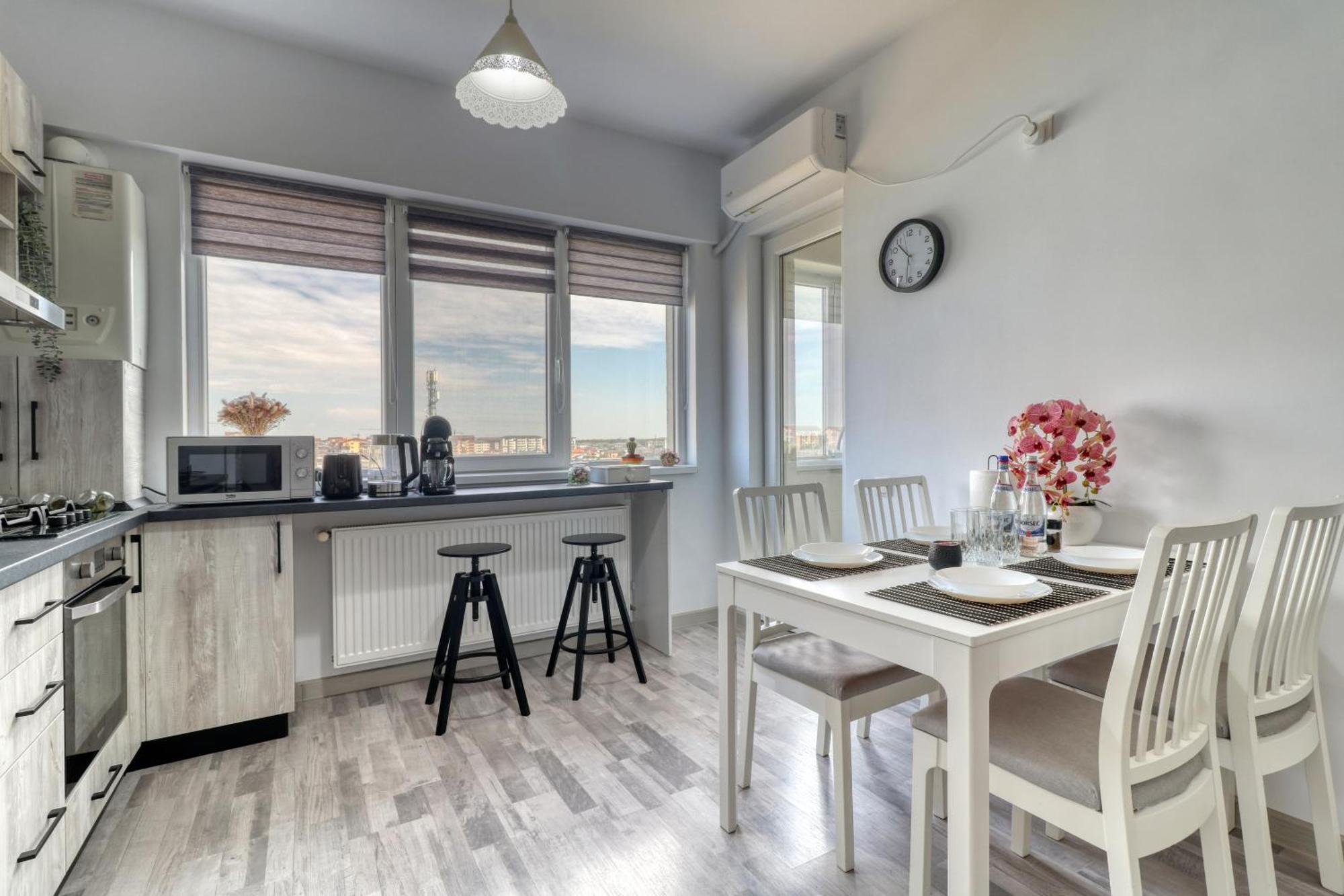 Homie Gray - Private Parking - Self Check-in Apartment Bucharest