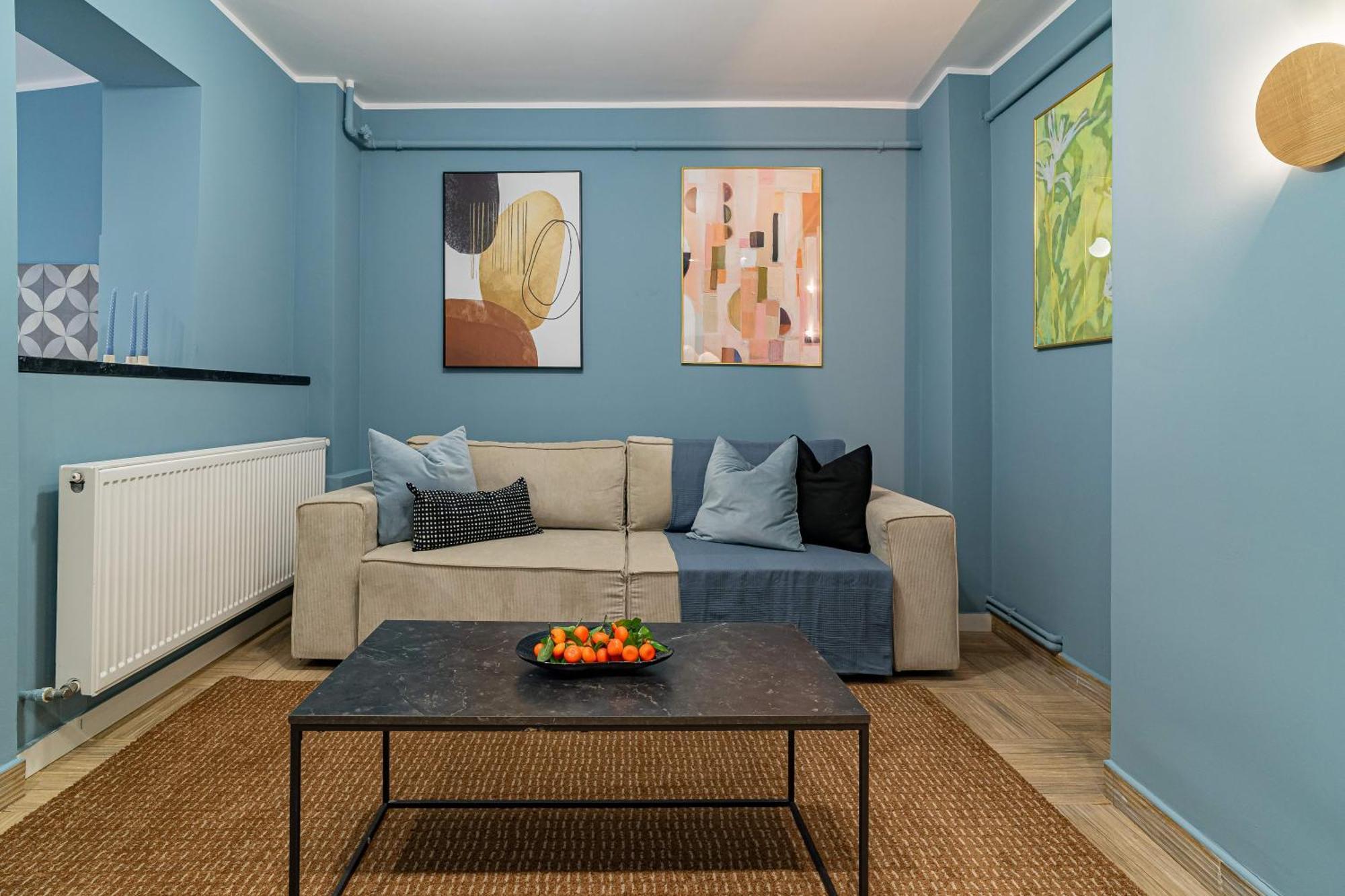 Celestial Azure - Tranquil 1br In Piata Universitatii Bucareste