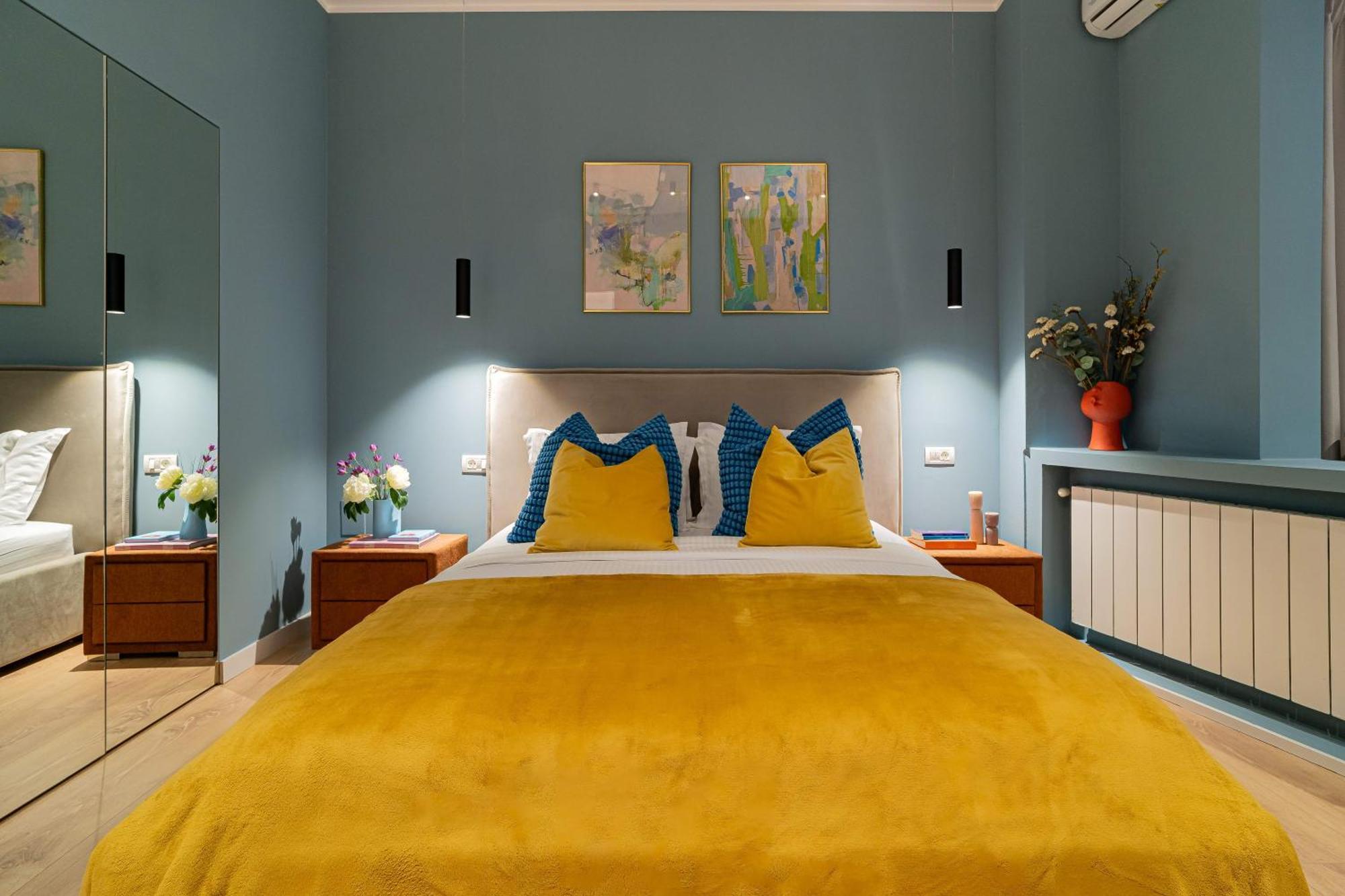 Celestial Azure - Tranquil 1br In Piata Universitatii Apartamento Bucareste