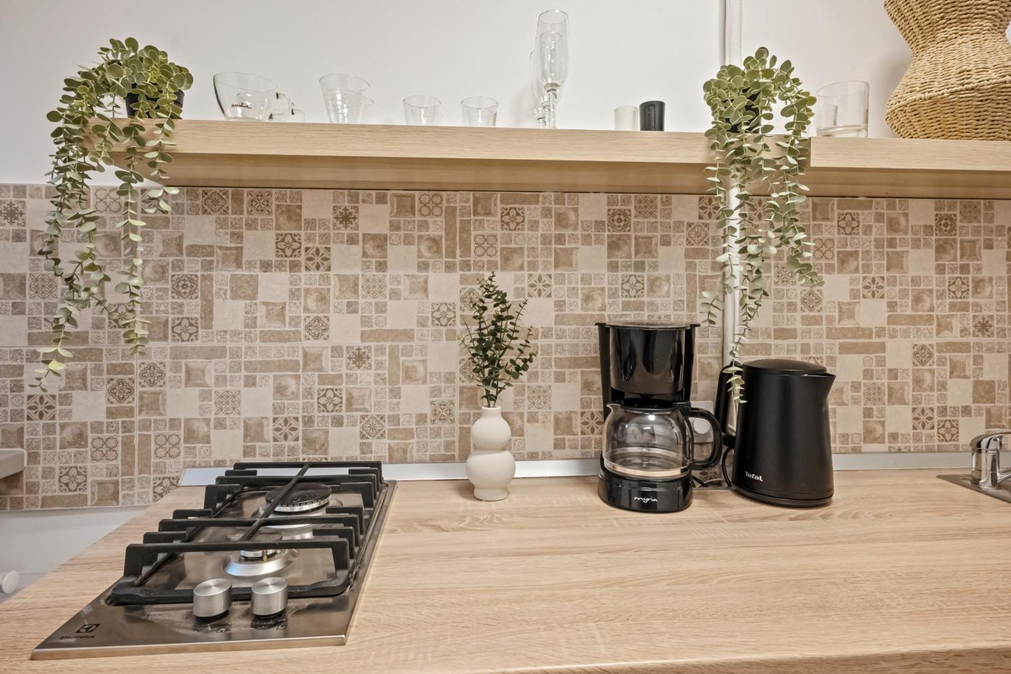 Apartamento Earthy Escape - With Balcony