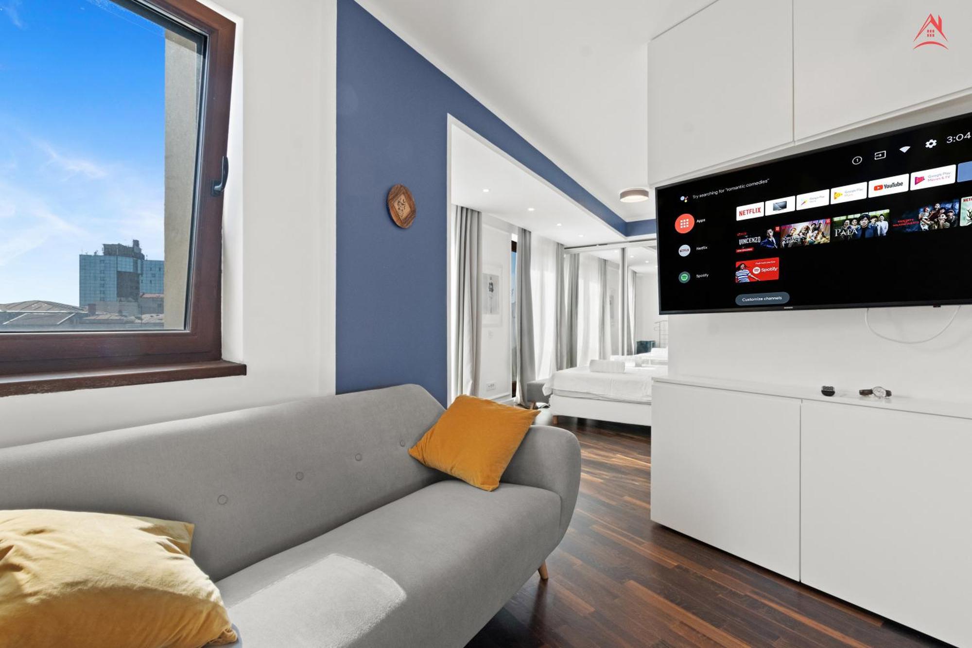 Italiana 18 With Fireplace And Grand Terrace Apartment