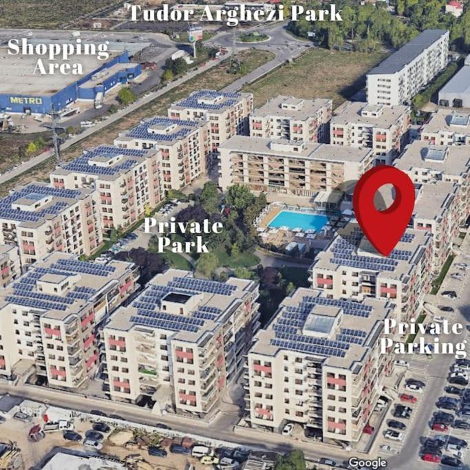Solar 50, Private Parking, 2 Bedroom Apartment Bucharest