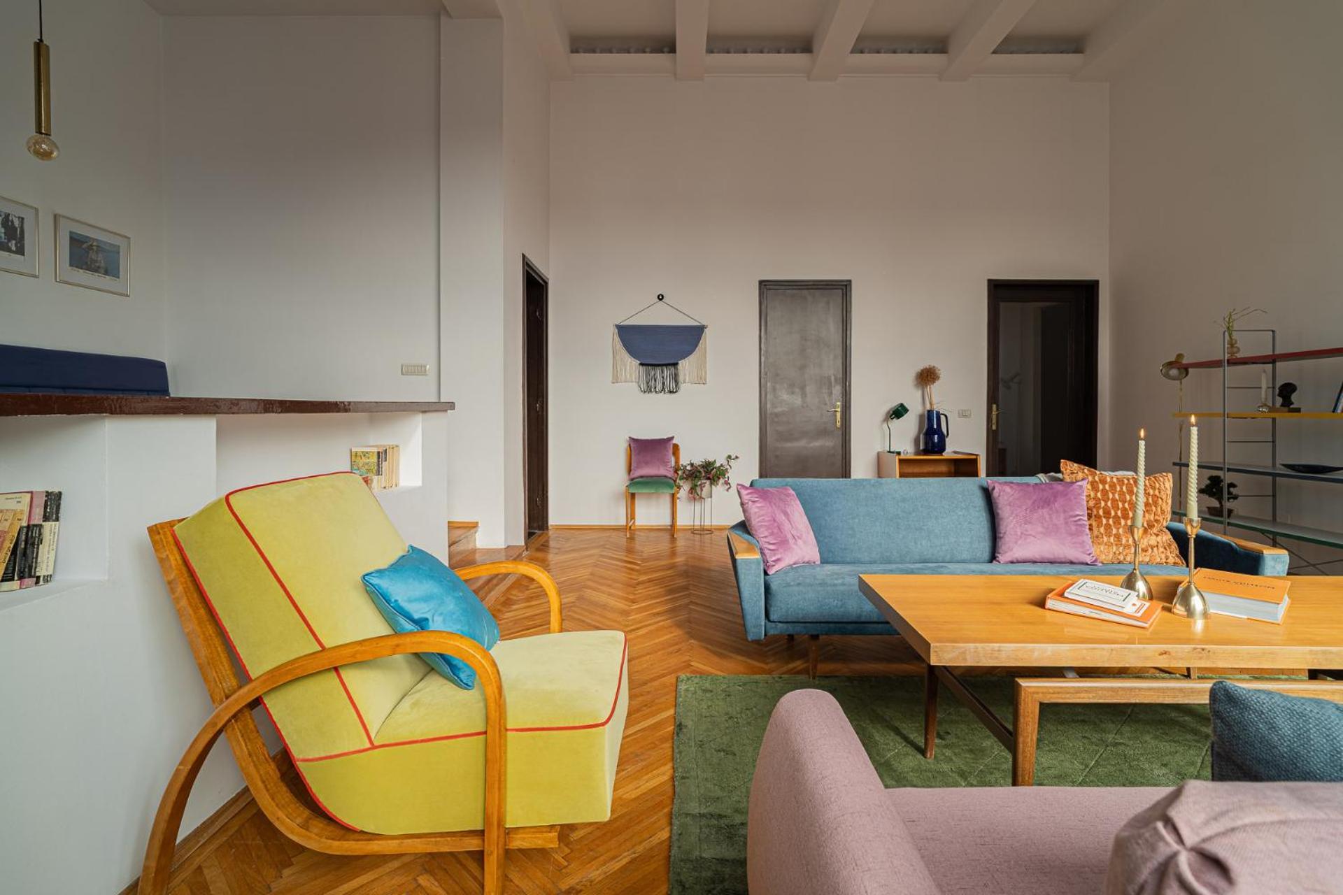 Apartment Spacious 3br Atrium Penthouse, Balcony, Cismigiu *