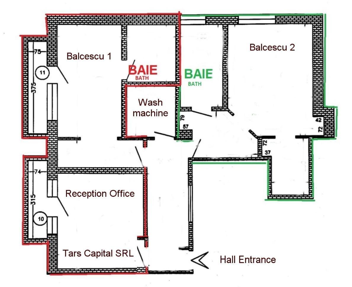 Anastasia Balcescu 1 Beautiful View Self Check In Code From 2 Pm Only Microwave Apartment *