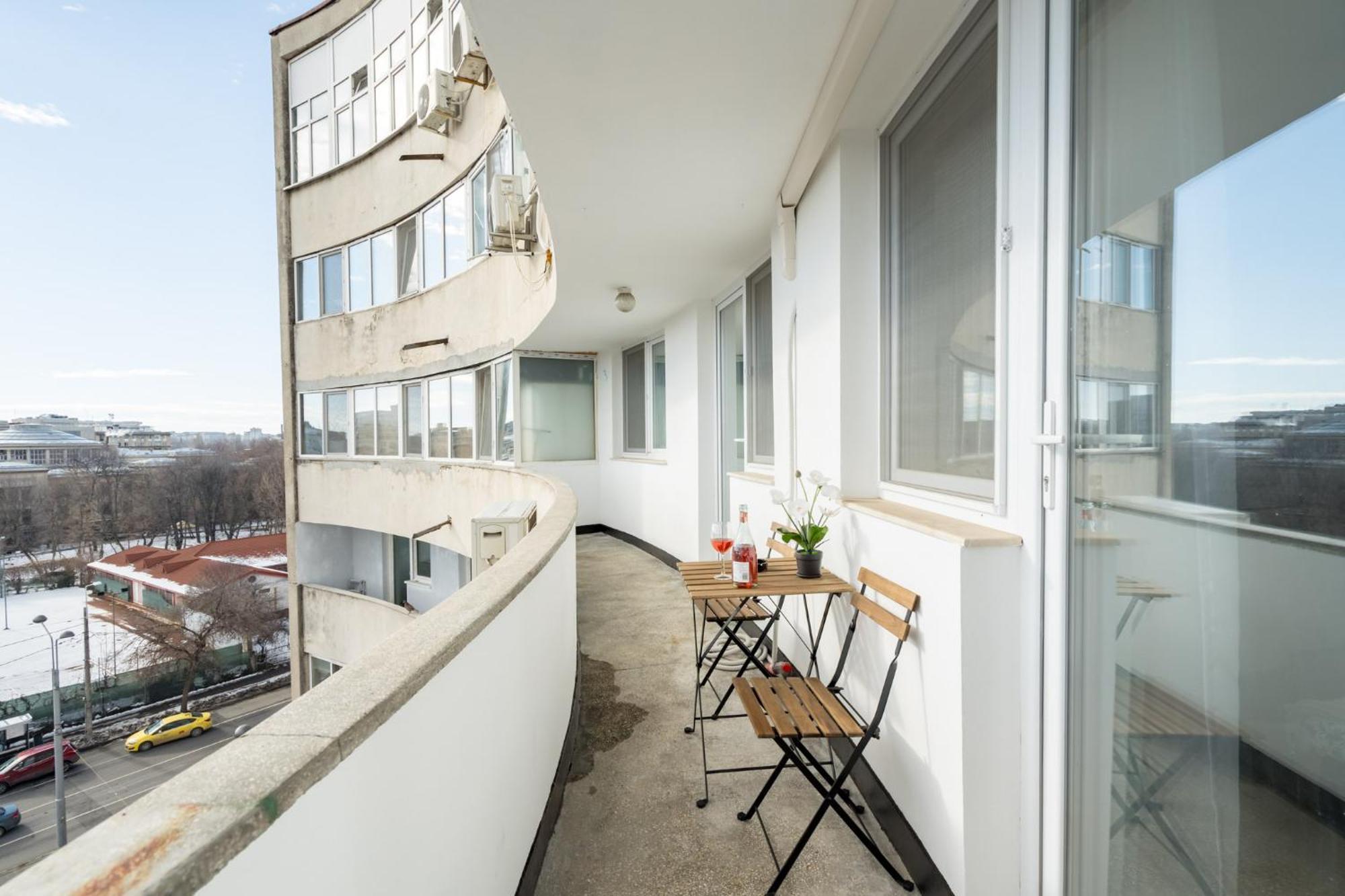 View With Private Balcony * Bucharest