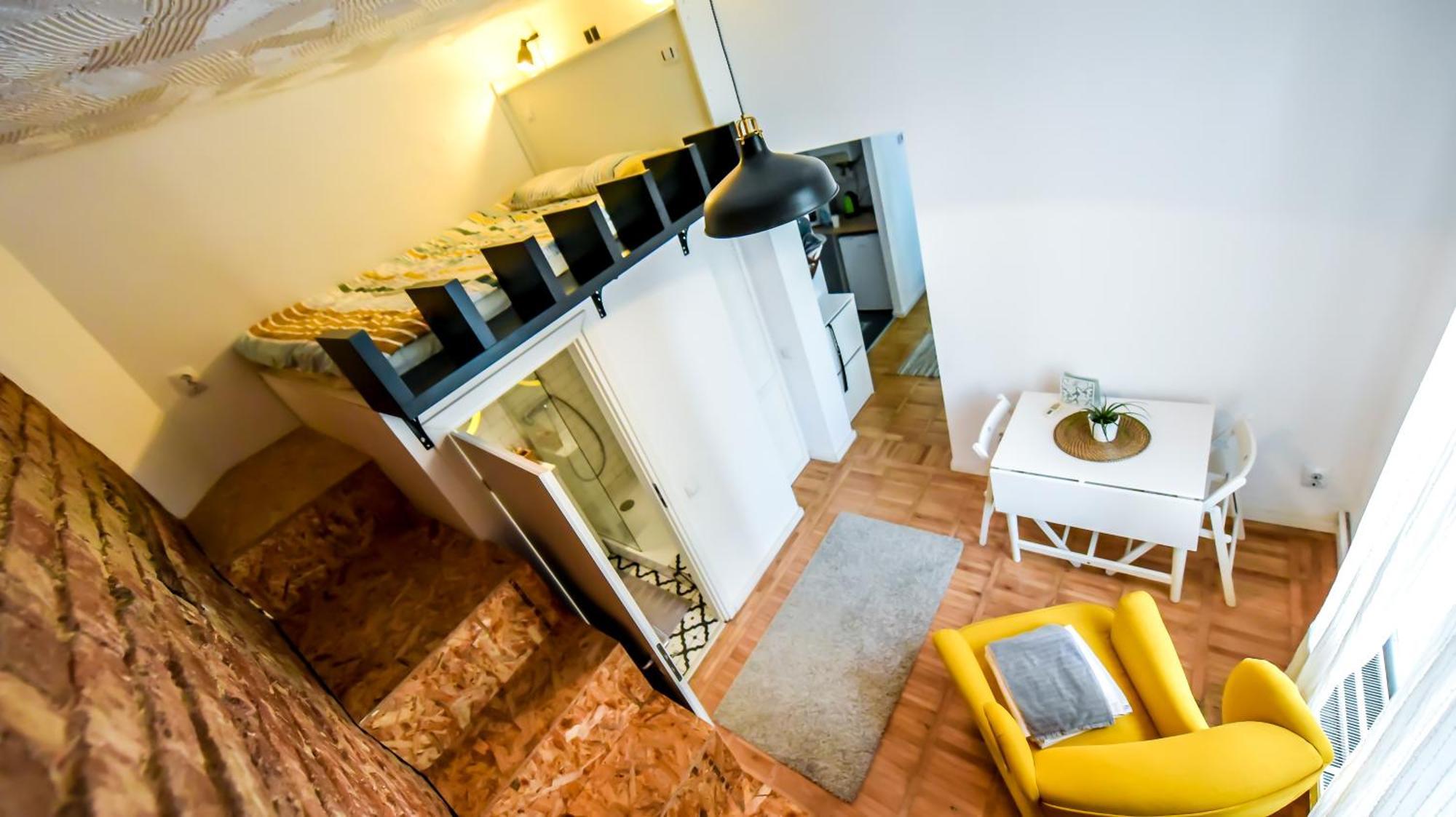 Architectural Gem With Modern Flair Double Old Town Apartment