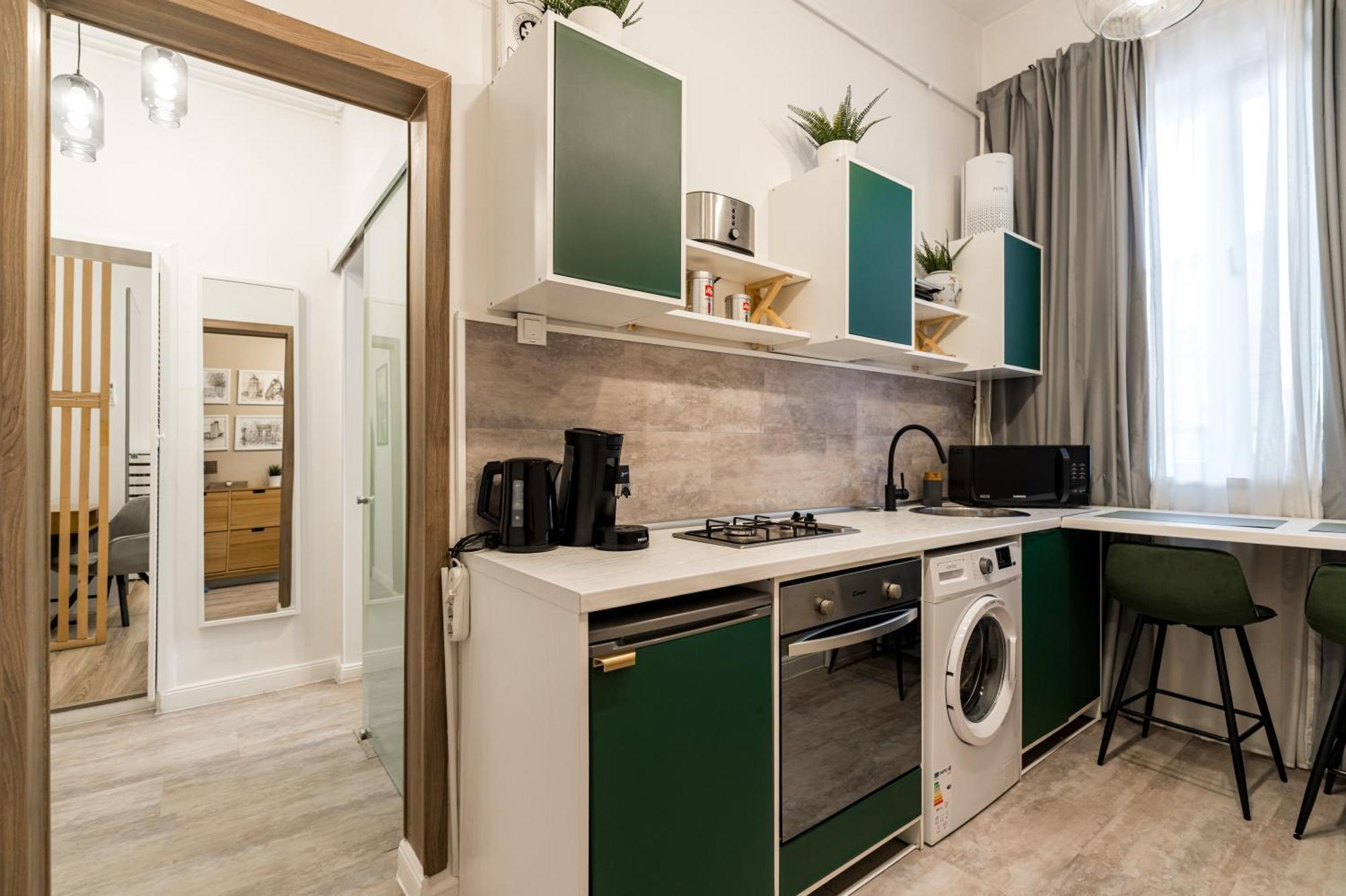 Apartment New High Ceilings - Cozy - Athenee Palace