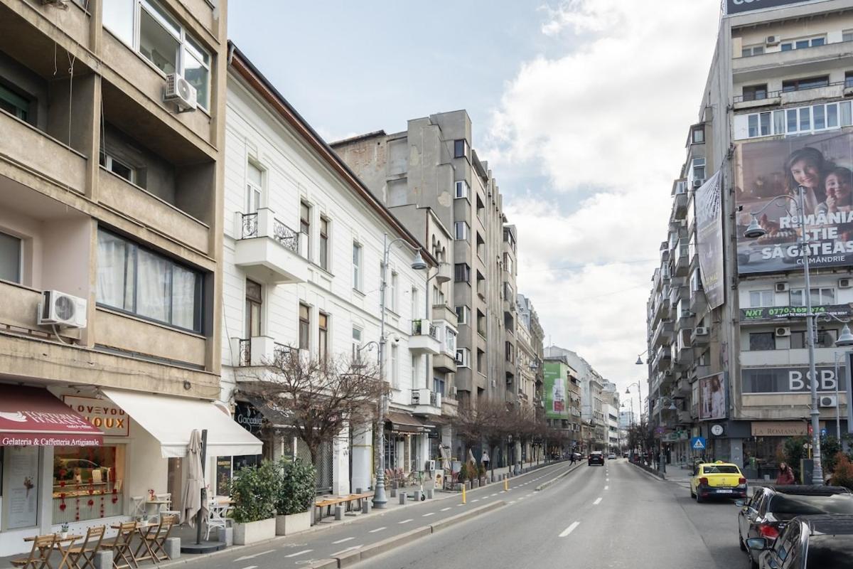 Sunny Large Flat - Amzei Square - Superb Balcony
